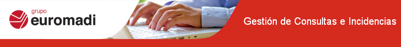 Gestión de incidencias Euromadi